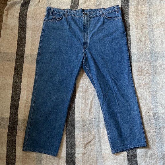 Vintage Levi’s Gold Tab 540 Discontinued Leather Patch Straight Leg Jeans - Picture 4 of 6